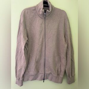 Mens Club Monaco Tan/Oatmeal Colout Full Zip Sweater Size XL